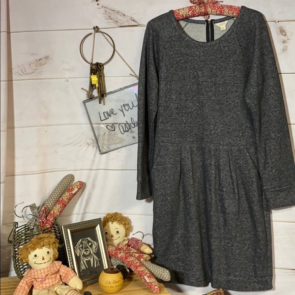 Lucky Brand Dresses & Skirts - Lucky Brand; Gray Midi Sweater Dress; L